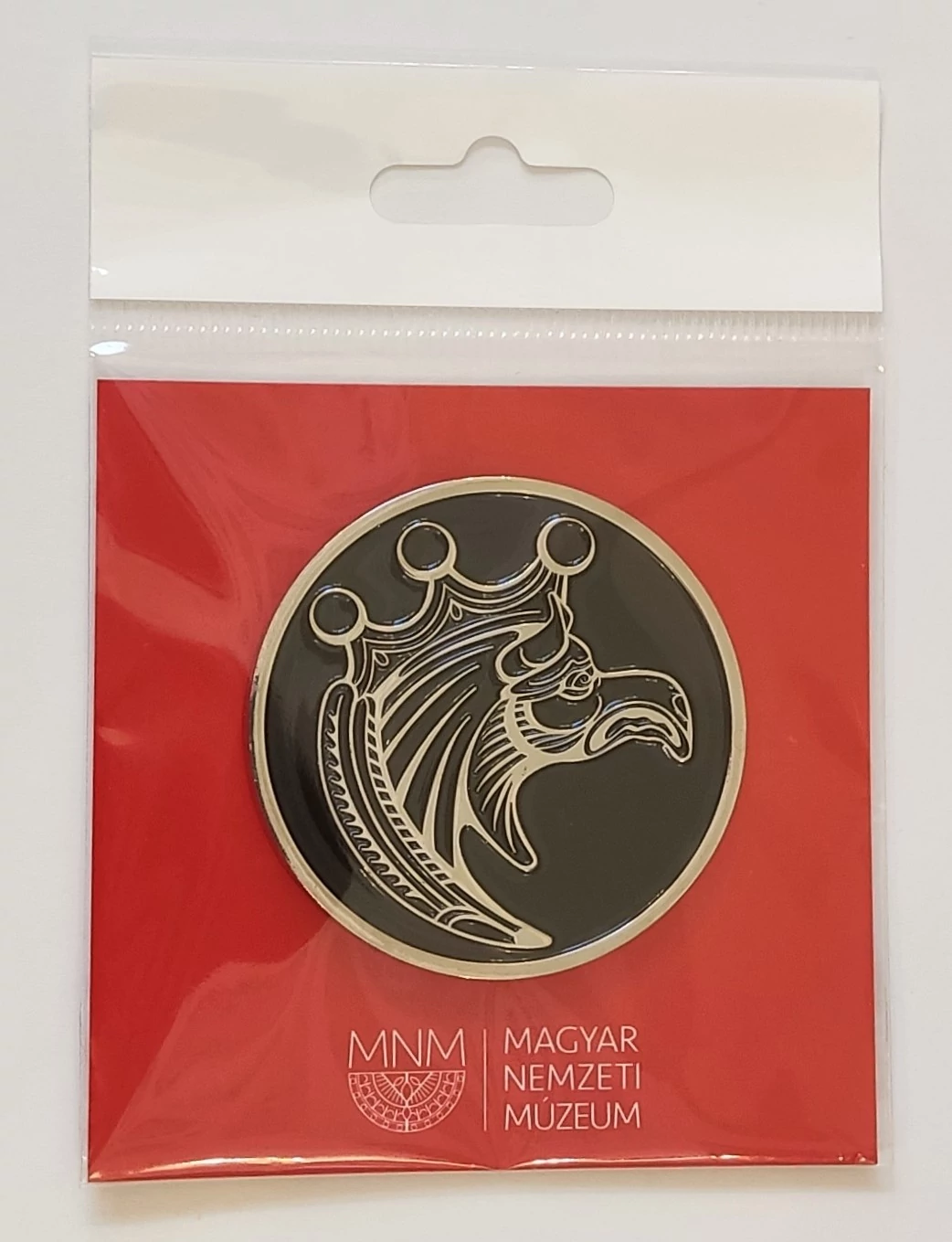 Hűtőmágnes - Seuso Griff motívum, fekete
