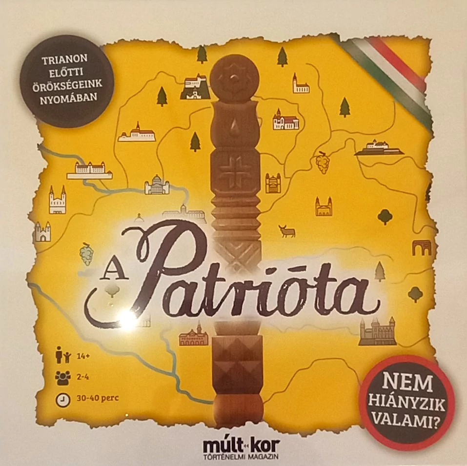 A Patrióta - Társasjáték - Trianon előtti örökségeink nyomában
