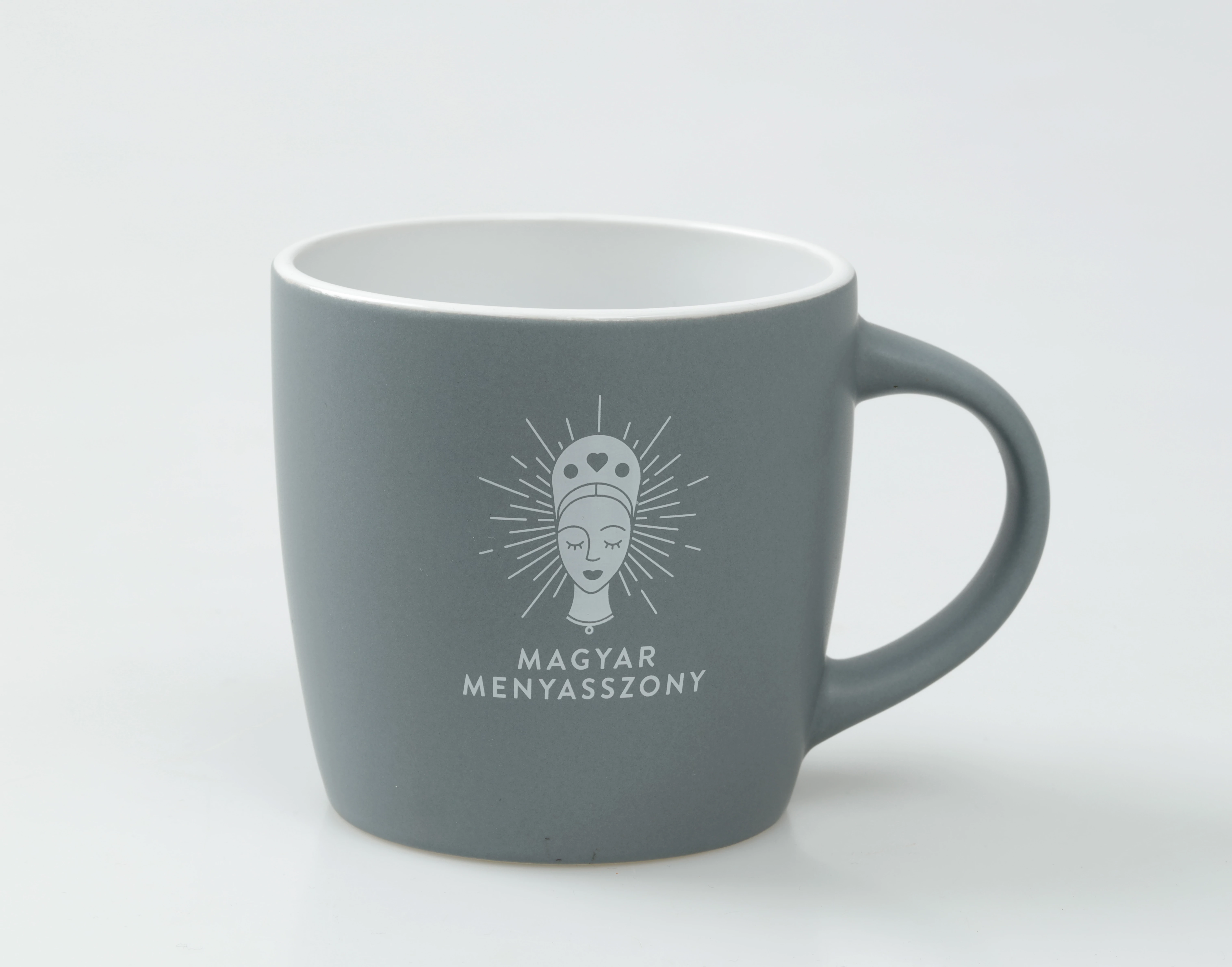 Menyasszony bögre  szürke  300 ml